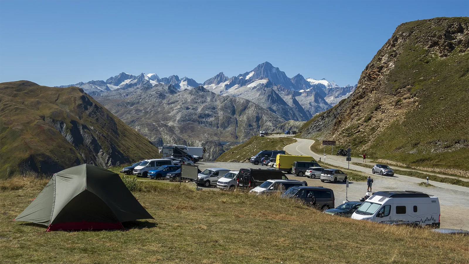 View from Furka Pass